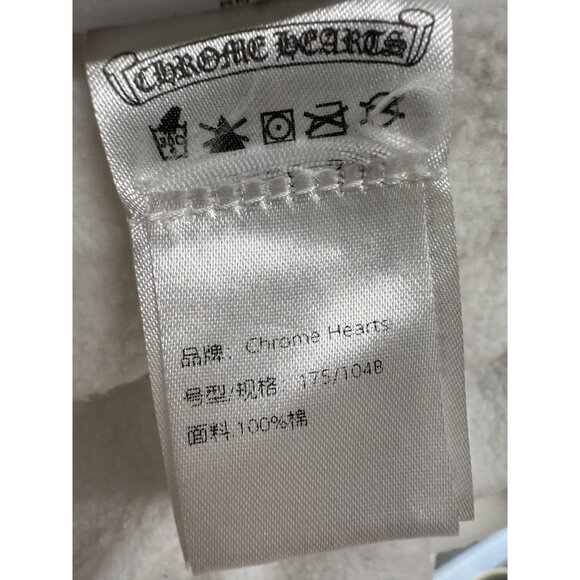 Chrome Hearts White Sweatshirt With Graphic Logo Print Large - Picture 8 of 16